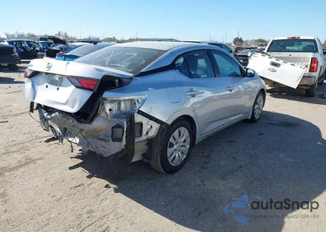 2021 Nissan Sentra S Xtronic Cvt z USA, uszkodzony, nr VIN 3N1AB8BV4MY244769